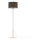 Lampa stojąca ARDEN 1xE27/15W/230V beżowa/brązowa