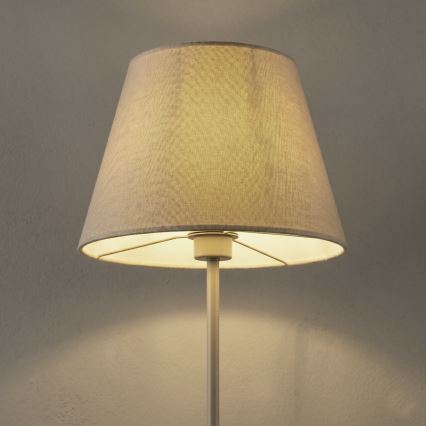 Lampa stojąca ARDEN 1xE27/15W/230V beżowa