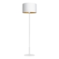 Lampa stojąca ARDEN 1xE27/60W/230V biała/złota