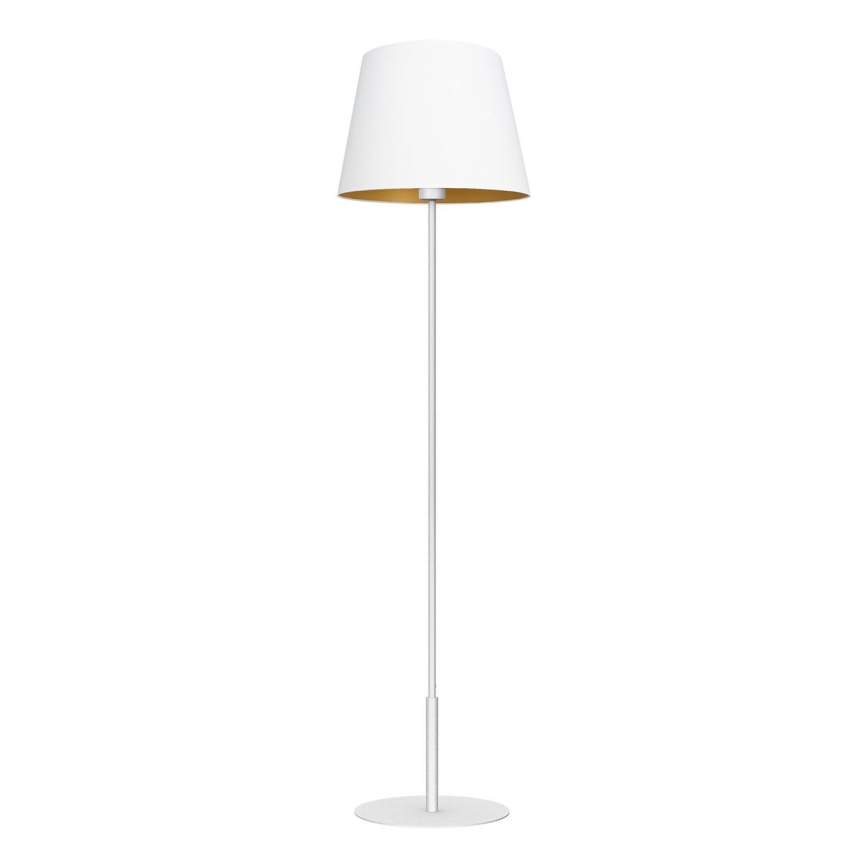 Lampa stojąca ARDEN 1xE27/60W/230V biała/złota