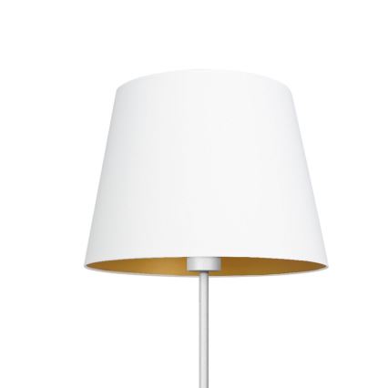 Lampa stojąca ARDEN 1xE27/60W/230V biała/złota