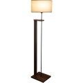 Lampa stojąca AYD 1xE27/40W/230V beżowa/brązowa