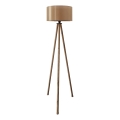 Lampa stojąca AYD 1xE27/40W/230V brązowa