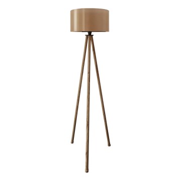 Lampa stojąca AYD 1xE27/40W/230V brązowa