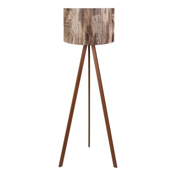 Lampa stojąca AYD 1xE27/40W/230V brązowa