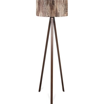 Lampa stojąca AYD 1xE27/40W/230V brązowa