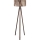 Lampa stojąca AYD 1xE27/40W/230V brązowa