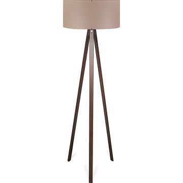 Lampa stojąca AYD 1xE27/40W/230V brązowa