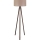 Lampa stojąca AYD 1xE27/40W/230V brązowa
