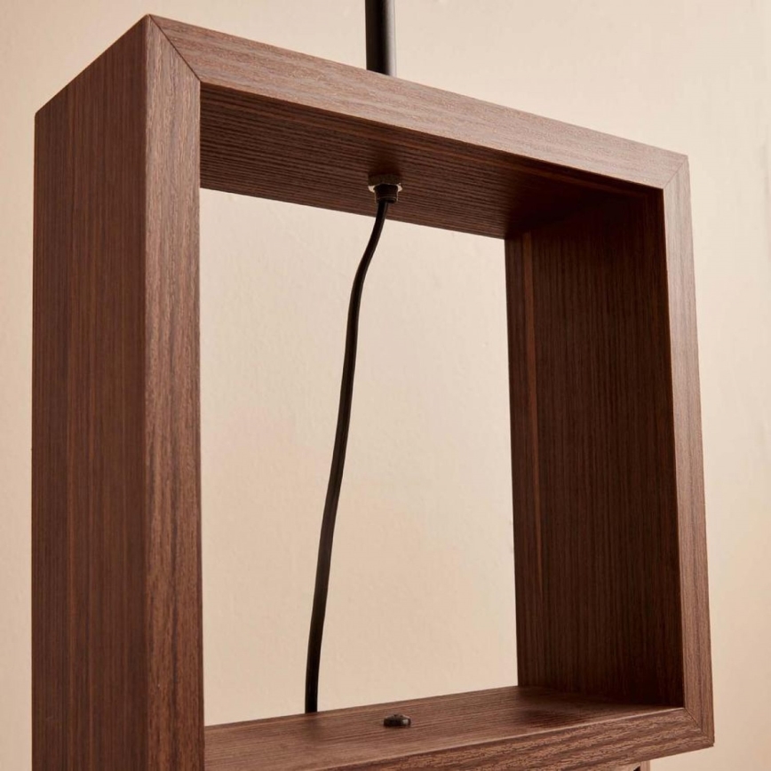 Lampa stojąca AYD 1xE27/40W/230V brązowa