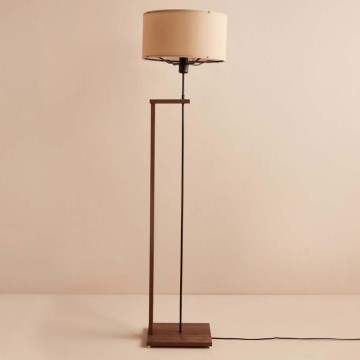 Lampa stojąca AYD 1xE27/40W/230V brązowa