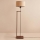 Lampa stojąca AYD 1xE27/40W/230V brązowa