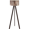 Lampa stojąca AYD 1xE27/40W/230V brązowa
