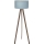 Lampa stojąca AYD 1xE27/40W/230V brązowa/niebieska