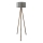 Lampa stojąca AYD 1xE27/40W/230V brązowa/szara
