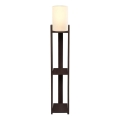 Lampa stojąca AYD 1xE27/40W/230V brązowo-kremowa