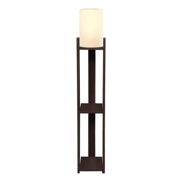 Lampa stojąca AYD 1xE27/40W/230V brązowo-kremowa