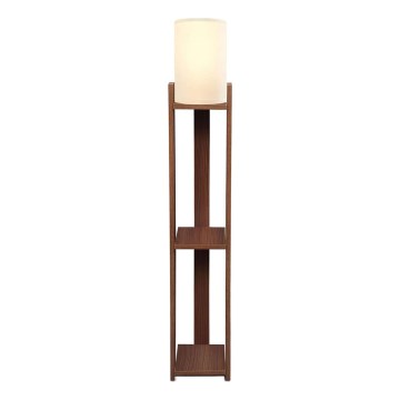 Lampa stojąca AYD 1xE27/40W/230V brązowo-kremowa