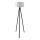 Lampa stojąca AYD 1xE27/40W/230V czarna/biała