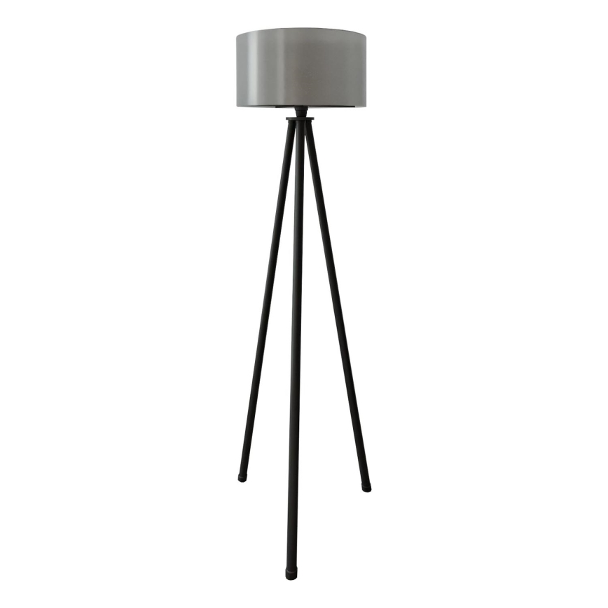 Lampa stojąca AYD 1xE27/40W/230V czarna/szara