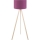Lampa stojąca AYD 1xE27/40W/230V fioletowa/beżowa