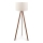 Lampa stojąca AYD 1xE27/60W/230V beżowa/brązowa