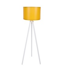 Lampa stojąca AYD 1xE27/60W/230V pomarańczowy/biały