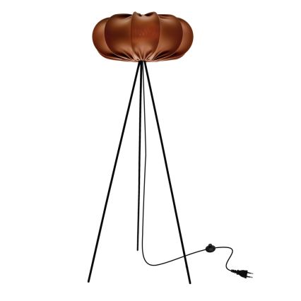 Lampa stojąca CAFEE 1xE27/40W/230V brązowa/czarna