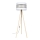 Lampa stojąca CORAL 1xE27/60W/230V beżowa/biała/złota