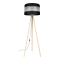 Lampa stojąca CORAL 1xE27/60W/230V beżowa/czarna/złota