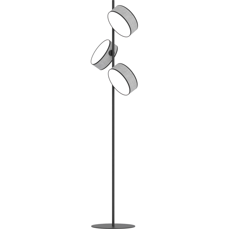 Lampa stojąca DRUMZ 3xE14/10W/230V szara