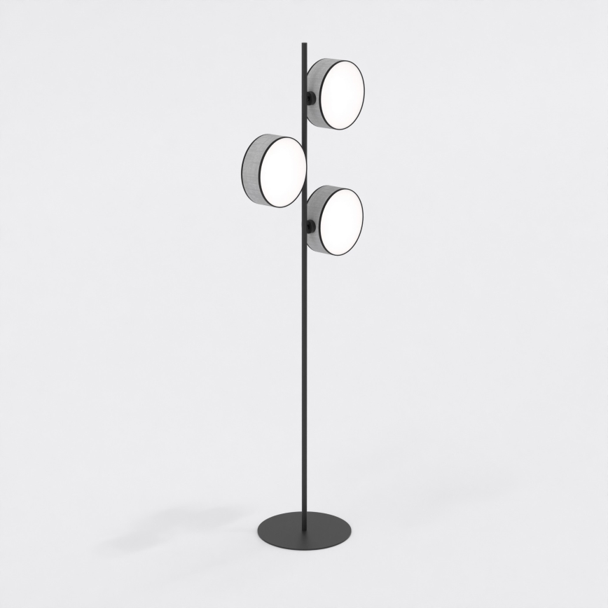 Lampa stojąca DRUMZ 3xE14/10W/230V szara