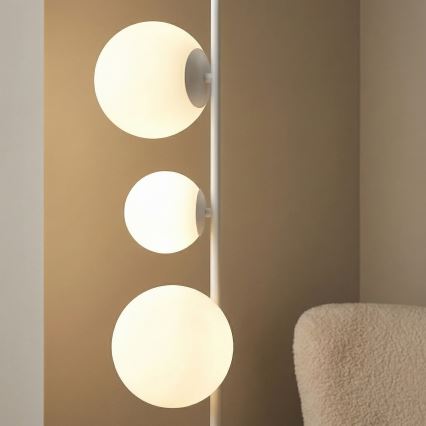 Lampa stojąca ETNO 4xG9/8W/230V biała