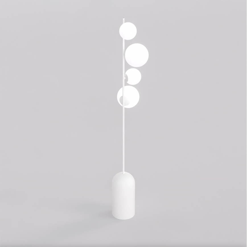 Lampa stojąca ETNO 4xG9/8W/230V biała