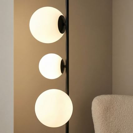 Lampa stojąca ETNO 4xG9/8W/230V czarna