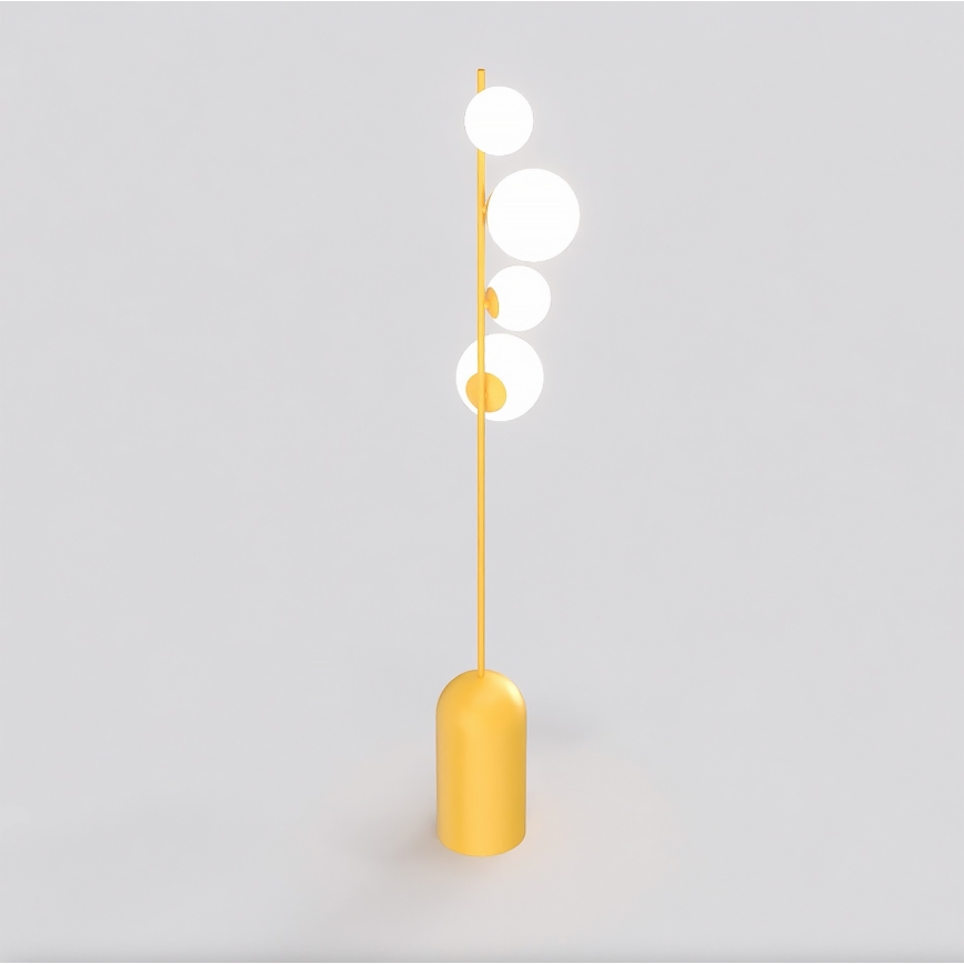 Lampa stojąca ETNO 4xG9/8W/230V pomarańczowa