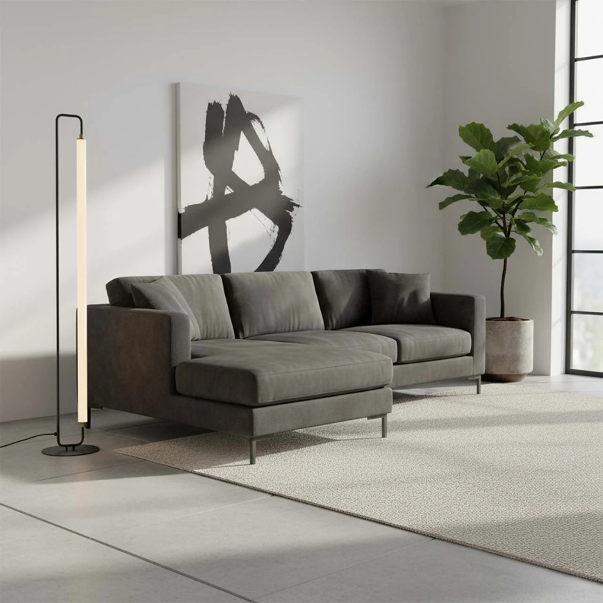 Lampa stojąca FELICJA LED/24W/230V 4000K czarna