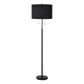 Lampa stojąca FOGO 2xE27/15W/230V czarna
