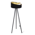 Lampa stojąca GALAXY 1xE27/60W/230V czarna/biała/wenge