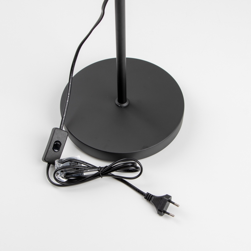 Lampa stojąca LED 1xE27/7W/230V czarna