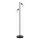 Lampa stojąca LED 2xE27/7W/230V 2000K czarna/złota
