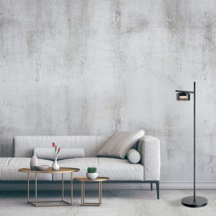 Lampa stojąca LED OFELIA 1xGX53/6W/230V czarna/przydymiona