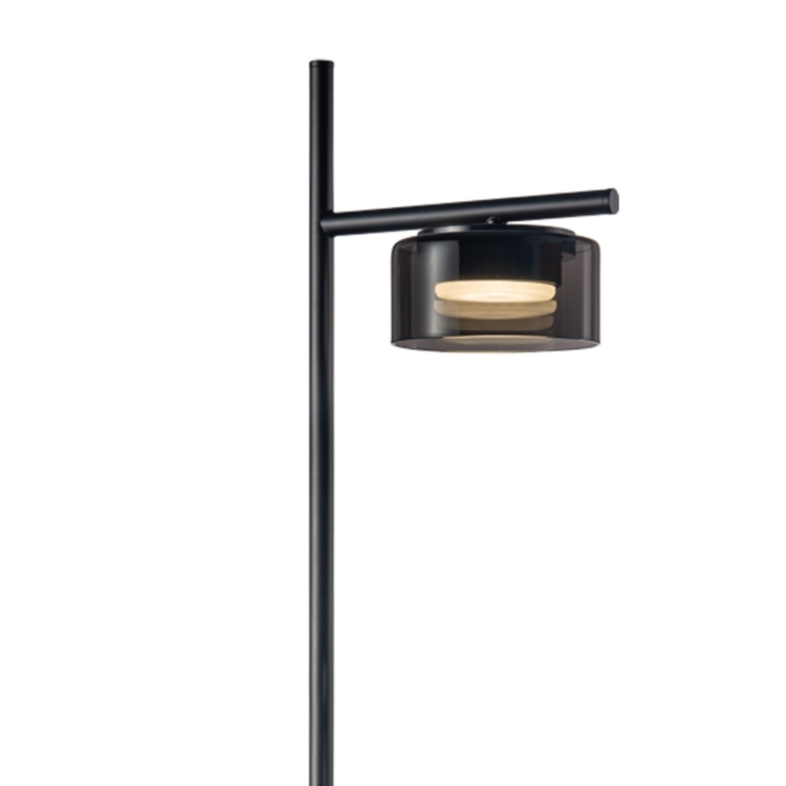 Lampa stojąca LED OFELIA 1xGX53/6W/230V czarna/przydymiona