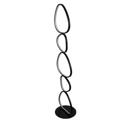 Lampa stojąca LED PETRA LED/48W/230V czarna