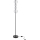 Lampa stojąca LED PLAYA LED/15W/230V czarna