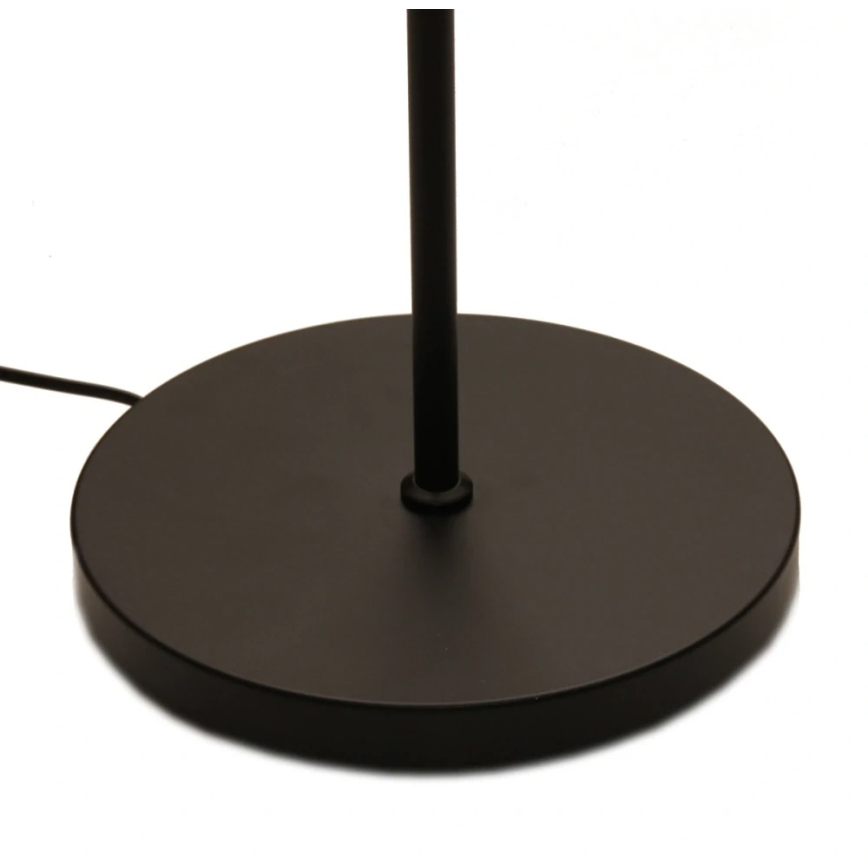 LED ściemnialna lampa stojąca NORA LED/25W/230V 2200/3000/4000K + LED/5W 3000K czarna + zdalne sterowanie