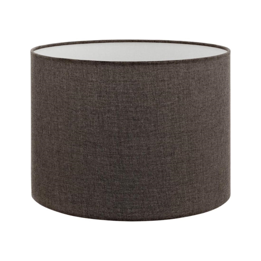 Lampa stojąca LED TUNJA 1xE27/20W/230V śr. 30 cm matowy chrom/brązowy