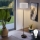 Lampa stojąca LED TUNJA 1xE27/20W/230V śr. 38 cm czarna/biała