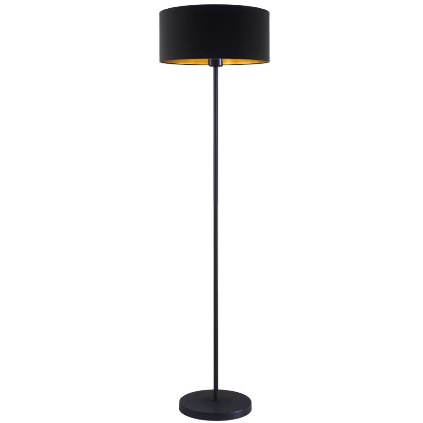 Lampa stojąca LED TUNJA 1xE27/20W/230V śr. 38 cm czarna