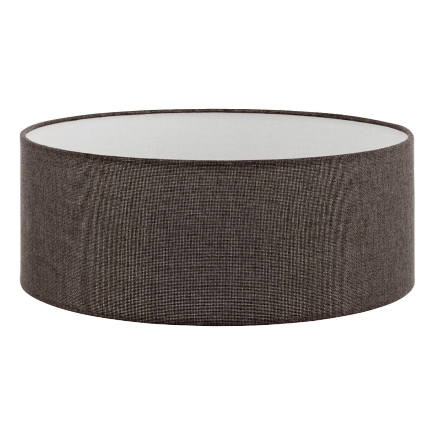 Lampa stojąca LED TUNJA 1xE27/20W/230V śr. 38 cm matowy chrom/brązowy